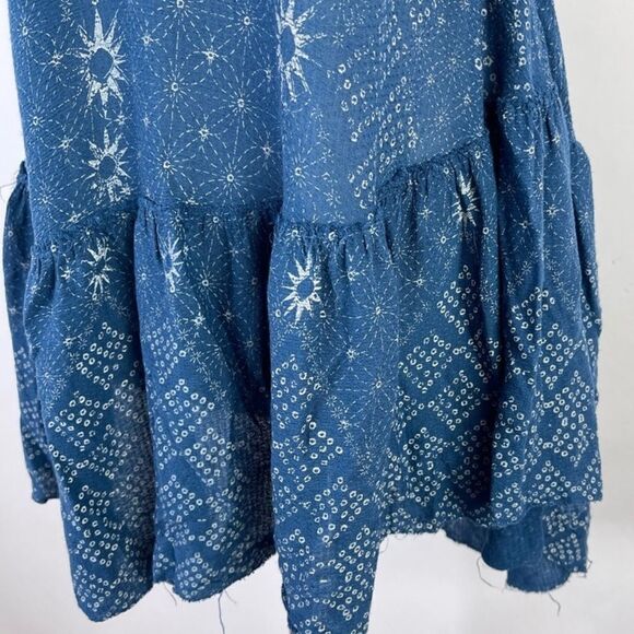Free People Flowy Tunic Dress Sz XS - Picture 3 of 6